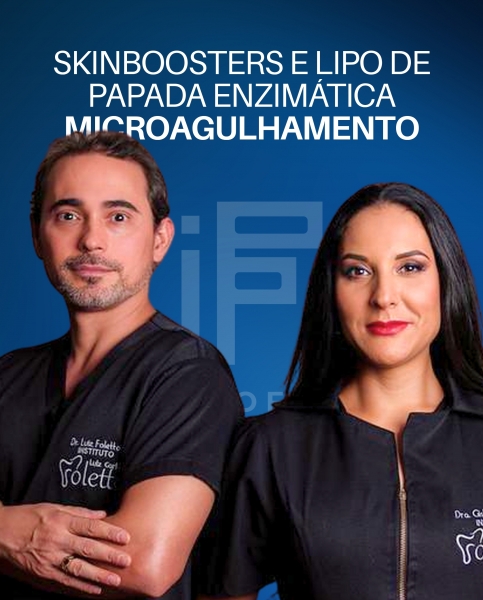 SKINBOOSTERS E LIPO DE PAPADA ENZIMÁTICA E MICROAGULHAMENTO
